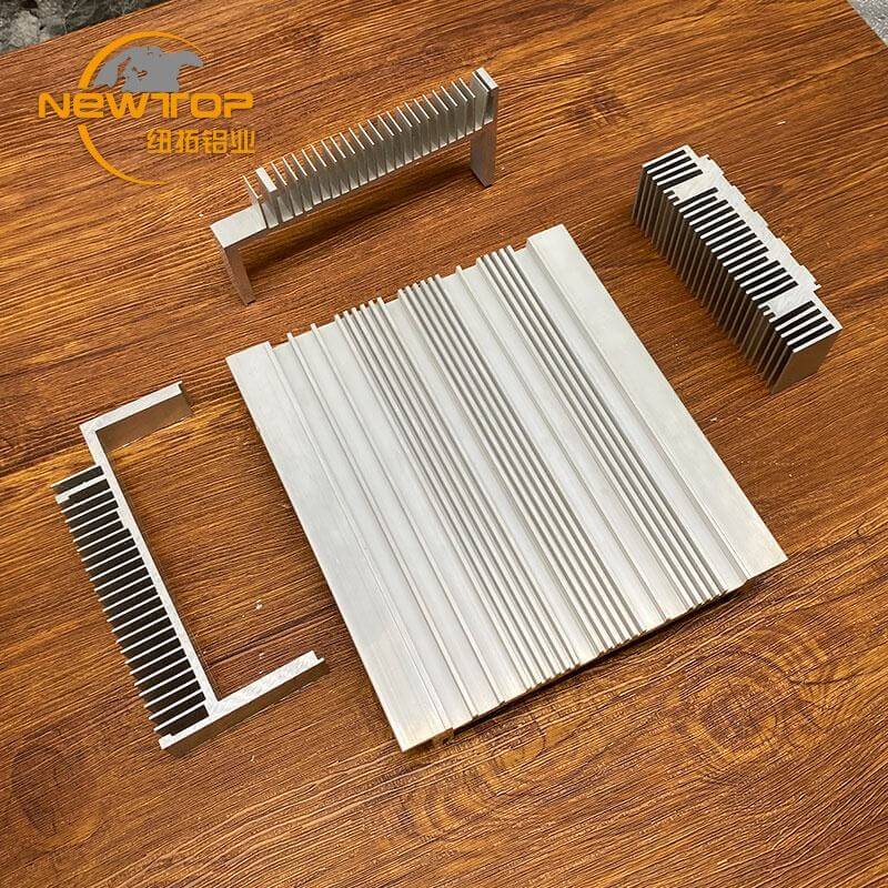 thumbnail image 2 of 5x Silver-White Aluminum Heat Sink LED 150x20x6mm - Cooling Fin For Electronics 2 of 5